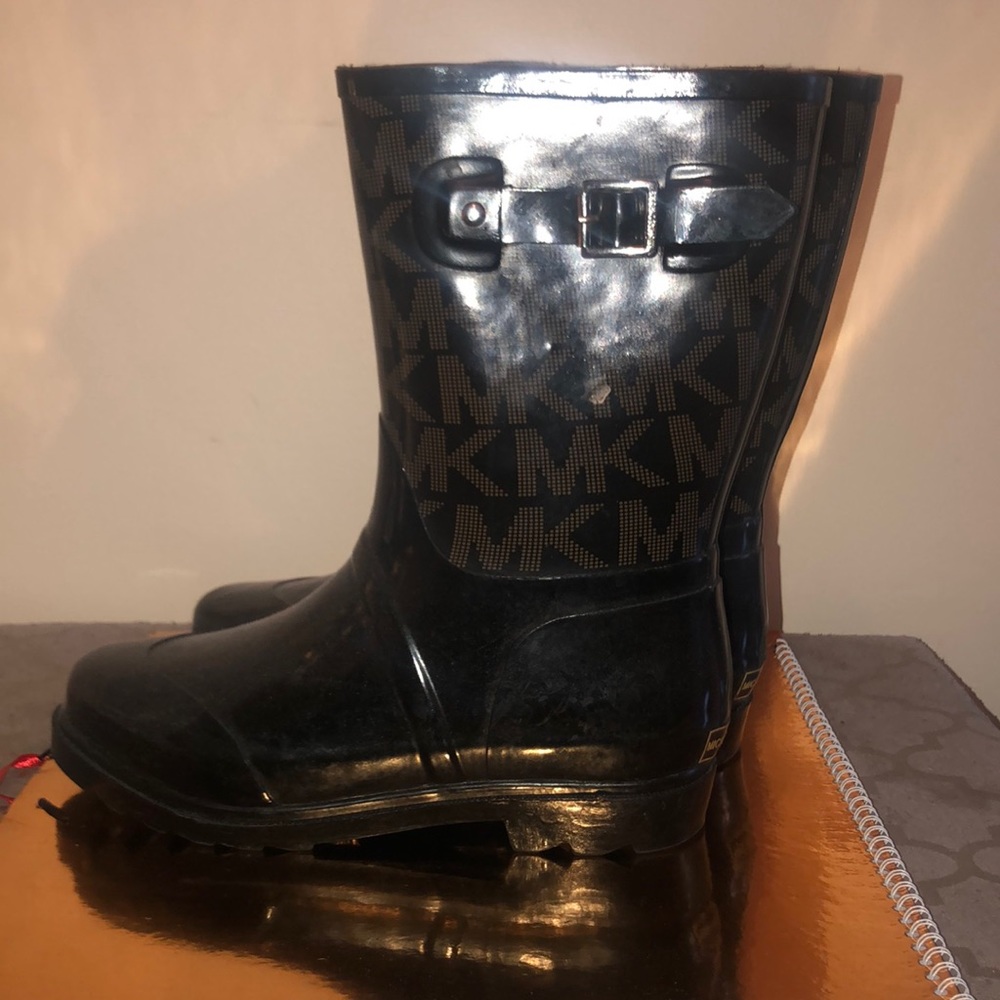 Pair of Michael kors rain boots